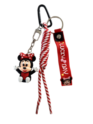 Minnie Mouse Kırmızı Lucky Day Anahtarlık resmi