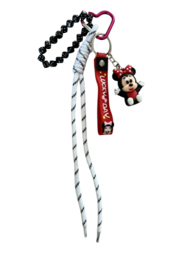 Minnie Mouse Pembe Lucky Day Anahtarlık
